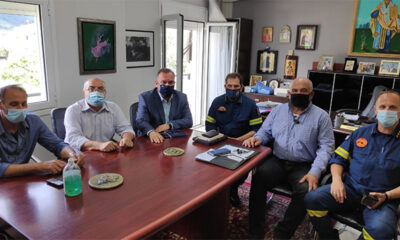 Συνάντηση-του-Δημάρχου-Θάσου-με-τον-Συντονιστή-Επιχειρήσεων-Κεντ.-Μακεδονίας-και-ΑΜΘ-της-Πυροσβεστικής