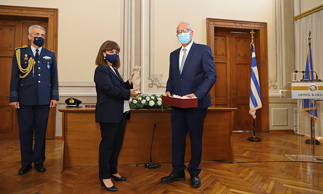 Επίτιμη-Δημότης-Καβάλας-ανακηρύχθηκε-η-ΠτΔ Κατερίνα-Σακελλαροπούλου