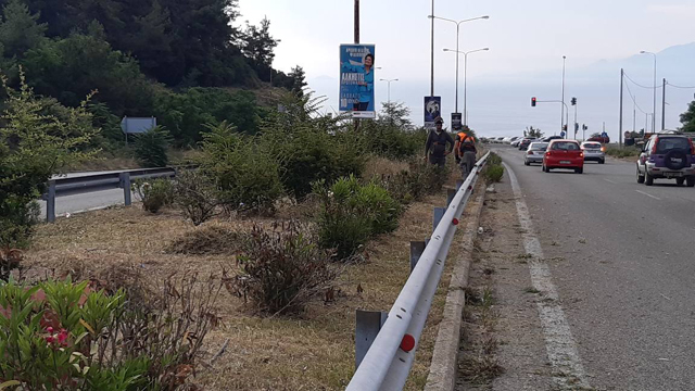 Καθαρισμός-των-νησίδων-στην-περιοχή-του-Αγίου-Σίλα