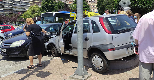 Τροχαίο-με-μία-τραυματία-στο-κέντρο-της-Καβάλας