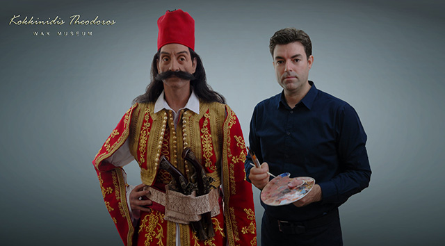 Ο-Στρατηγός-Γεώργιος-Καραϊσκάκης-στο-μουσείο-του-Θ.-Κοκκινίδη