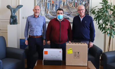 Δωρεά-φορητού-απινιδωτή-στον-Δήμο-Καβάλας-στη-μνήμη-Χρήστου-Ρέμμου