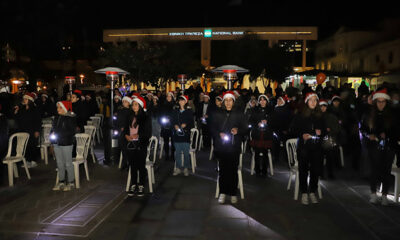 Καβάλα:-Φωταγώγηση-του-χριστουγεννιάτικου-δέντρου-με-πρωταγωνιστές-τα-παιδιά