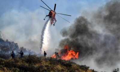 ΘΑΣΟΣ:-Μάχη-με-τις-φλόγες-δίνουν-εθελοντές-και-πυροσβέστες-μετά-την-μεγάλη-αναζωπύρωση