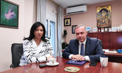 Συνάντηση-του-Δημάρχου-Θάσου-με-την-Αντιπεριφερειάρχη-Μαρία-Πολυμέρου