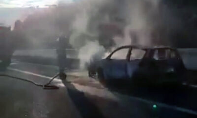 Φωτιά-σε-αυτοκίνητο-στην-Εγνατία-Οδό