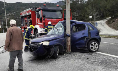 Καβάλα:-Νεαρή-οδηγός-τραυματίστηκε-σε-τροχαίο