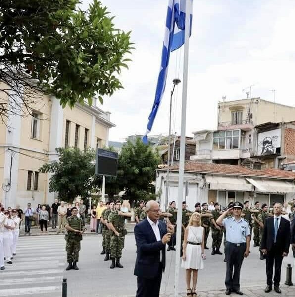 110η-Επέτειος-Απελευθέρωσης-της-Καβάλας-–-Επίσημη-έπαρση-της-Ελληνικής-σημαίας-τη-Δευτέρα-26-Ιουνίου-2023,-στο-παλιό-μνημείο-πεσόντων