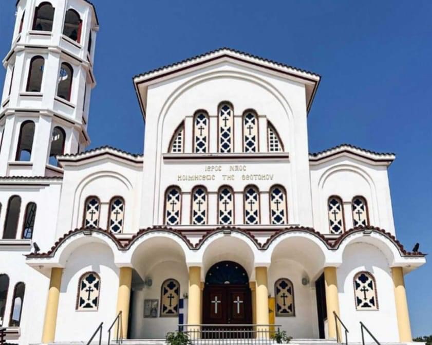 Εγκαινιάζεται-ο-Ιερός-Ναός-Κοιμήσεως-Θεοτόκου-στον-Ποτό-της-Θάσου