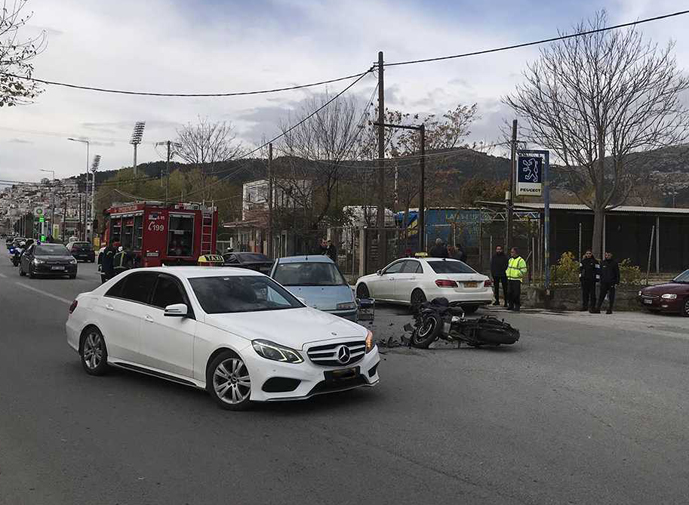 Καβάλα:-Δύο-τραυματίες-σε-τροχαίο-στο-Περιγιάλι