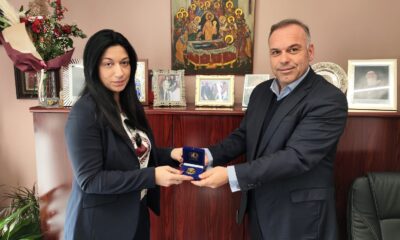 Συνάντηση-του-Δημάρχου-Θάσου-με-την-Περιφερειακή-Σύμβουλο-Θάσου-Μαρία-Πολυμέρου