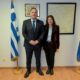 Συνάντηση-Αγγελικής-Δεληκάρη-με-τον-Υφυπουργό-Ναυτιλίας-Ιωάννη-Παππά