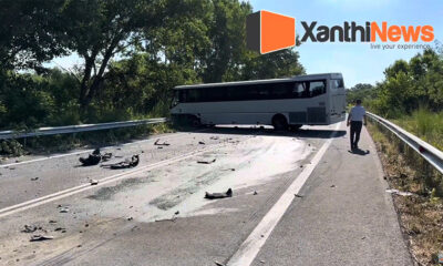 Τέσσερις-νεκροί-σε-σύγκρουση-ΙΧ.-με-λεωφορείο