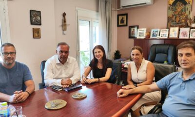 Επίσκεψη-της-Βουλευτή-Καβάλας-ΝΔ-Αγγελικής-Δεληκάρη-στον-Δήμαρχο-Θάσου