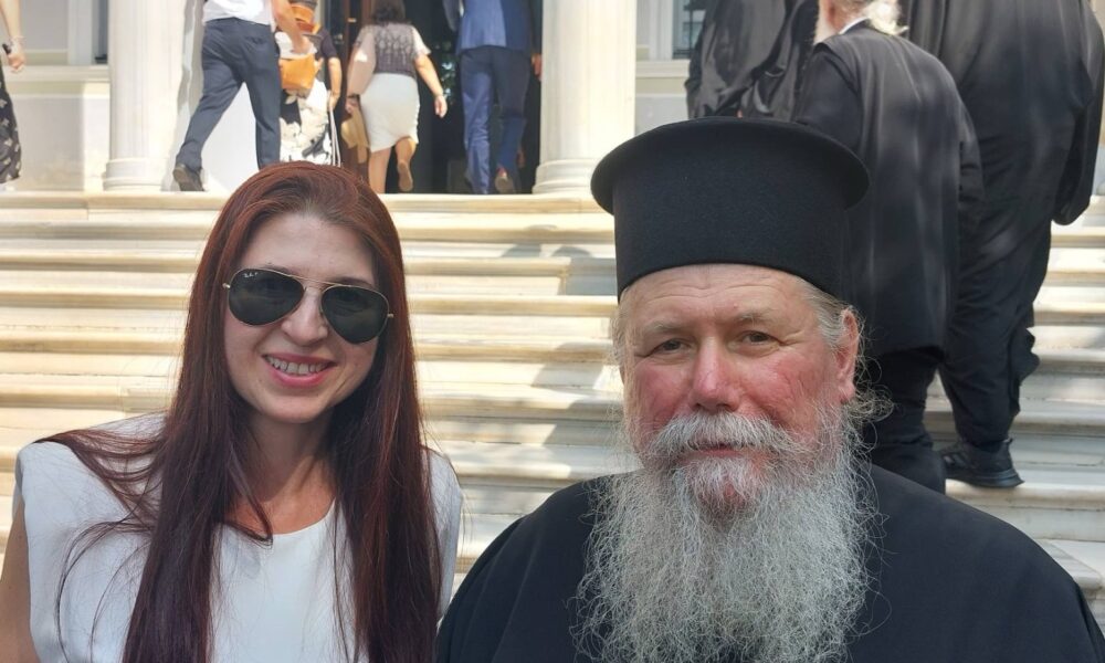 Στην-Κωνσταντινούπολη-για-τις-εκδηλώσεις-των-100-ετών-από-την-ίδρυση-της-ΙΜ.-Φιλίππων,-Νεαπόλεως-και-Θάσου-η-Αγγελική-Δεληκάρη