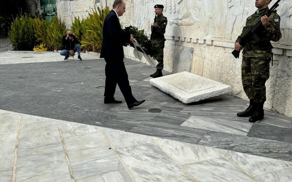 Μακάριος-Λαζαρίδης:-Τιμούμε-τα-στελέχη-των-Ενόπλων-Δυνάμεων,-ενισχύουμε-την-αποτρεπτική-και-διπλωματική-ισχύ-της-χώρας