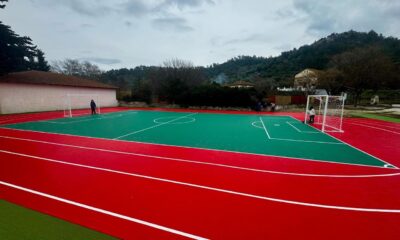 Παράδοση-προς-χρήση-του-νέου-γηπέδου-ποδοσφαίρου-στο 1ο Δημοτικό Σχολείο-Λιμένα-Θάσου-από-τον-Δήμο-της-Θάσου