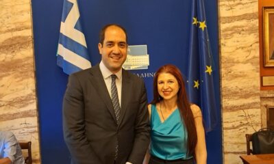 Συνάντηση-Αγγελικής-Δεληκάρη-με-τον-Υπουργό-Κλιματικής-Κρίσης-και-Πολιτικής-Προστασίας-Ιωάννη-Κεφαλογιάννη