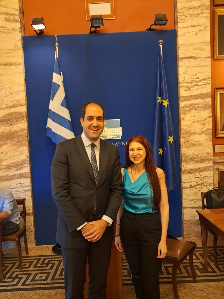 Συνάντηση-Αγγελικής-Δεληκάρη-με-τον-Υπουργό-Κλιματικής-Κρίσης-και-Πολιτικής-Προστασίας-Ιωάννη-Κεφαλογιάννη