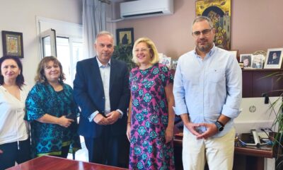 Επίσκεψη-της-Γενικής-Πρόξενου-της-Ρουμανίας-στη-Θεσσαλονίκη-στον-Δήμαρχο-Θάσου