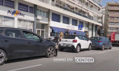 «Καραμπόλα»-τριών-οχημάτων- στη-Ραψάνη