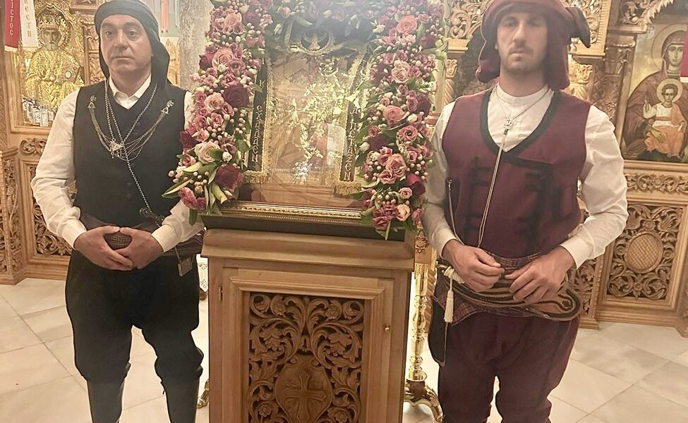 Με-κατάνυξη-και-μεγάλη-συμμετοχή-η-υποδοχή-της-Παναγίας-Σουμελά-στη-Θάσο