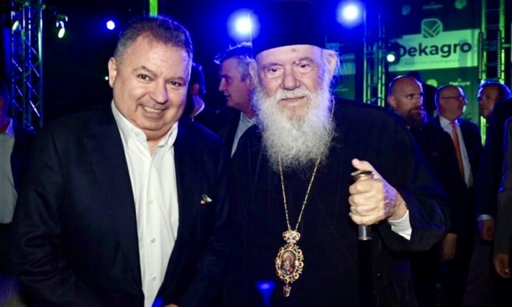 Θυρανοίξια-του-Ιερού-Παρεκκλησίου-του-Οσίου-Παϊσίου-στο-εργοστάσιο-λιπασμάτων-της-Νέας-Καρβάλης-παρουσία-των-Αρχιεπισκόπων-Αθηνών-και-Αμερικής-Ελπιδοφόρου